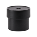 Weber Workshops Bean Cellar Shorty — Single / Black; consistent elevated view, square transparent image
