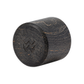 Weber Workshops Really Nice Tamper Wooden Handle — Onyx Black; consistent elevated view, square transparent image
