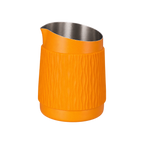 WPM #06 Round Spout Pitcher - Handleless Limited Edition — Osafe Orange; consistent elevated view, square transparent image