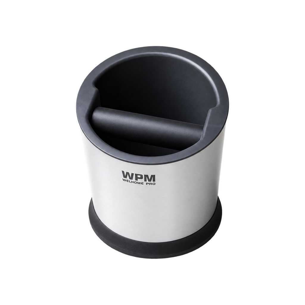 WPM TR 80 Knock Box — White; consistent elevated view, square transparent image