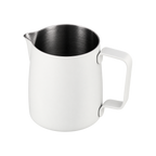 WPM#21 Tapered Spout Pitcher — Matt White / 500; consistent elevated view, square transparent image