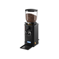 Anfim SP II Plus – 75 mm Titanium Burrs – Espresso Coffee Grinder — Black; consistent elevated view, square transparent image