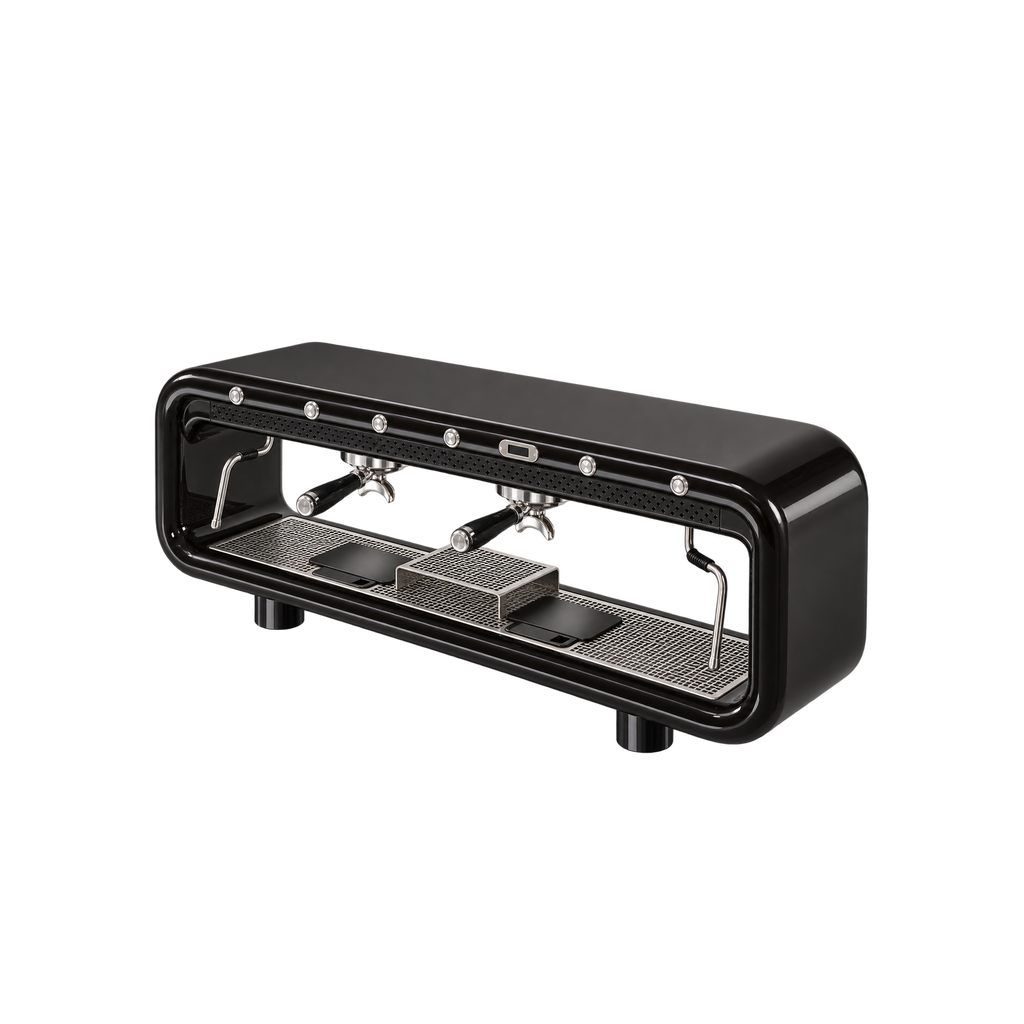 Aremde Nexus One Gravimetric — 2 Groups / Onyx Black; consistent elevated view, square transparent image