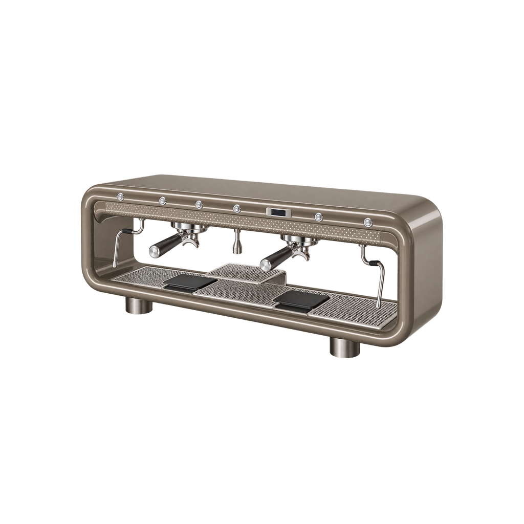 Aremde Nexus One Gravimetric — 2 Groups / Ash Taupe; consistent elevated view, square transparent image