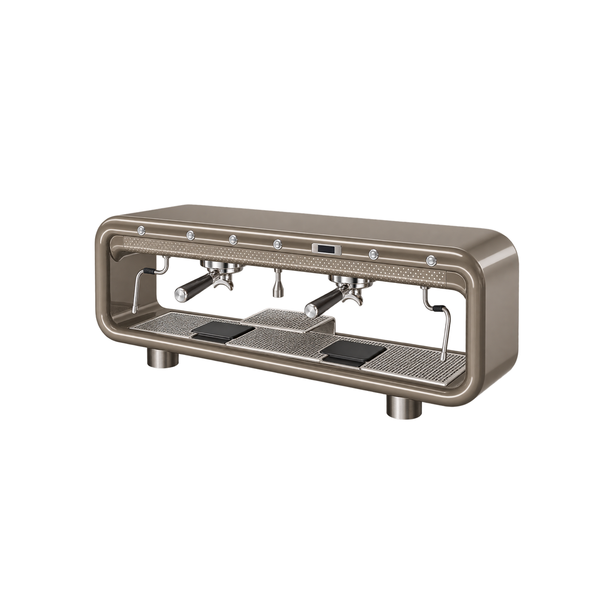 Aremde Nexus One Gravimetric — 2 Groups / Ash Taupe; consistent elevated view, square transparent image