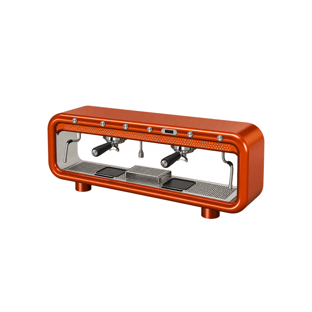 Aremde Nexus One Gravimetric — 2 Groups / Sunset Orange; consistent elevated view, square transparent image
