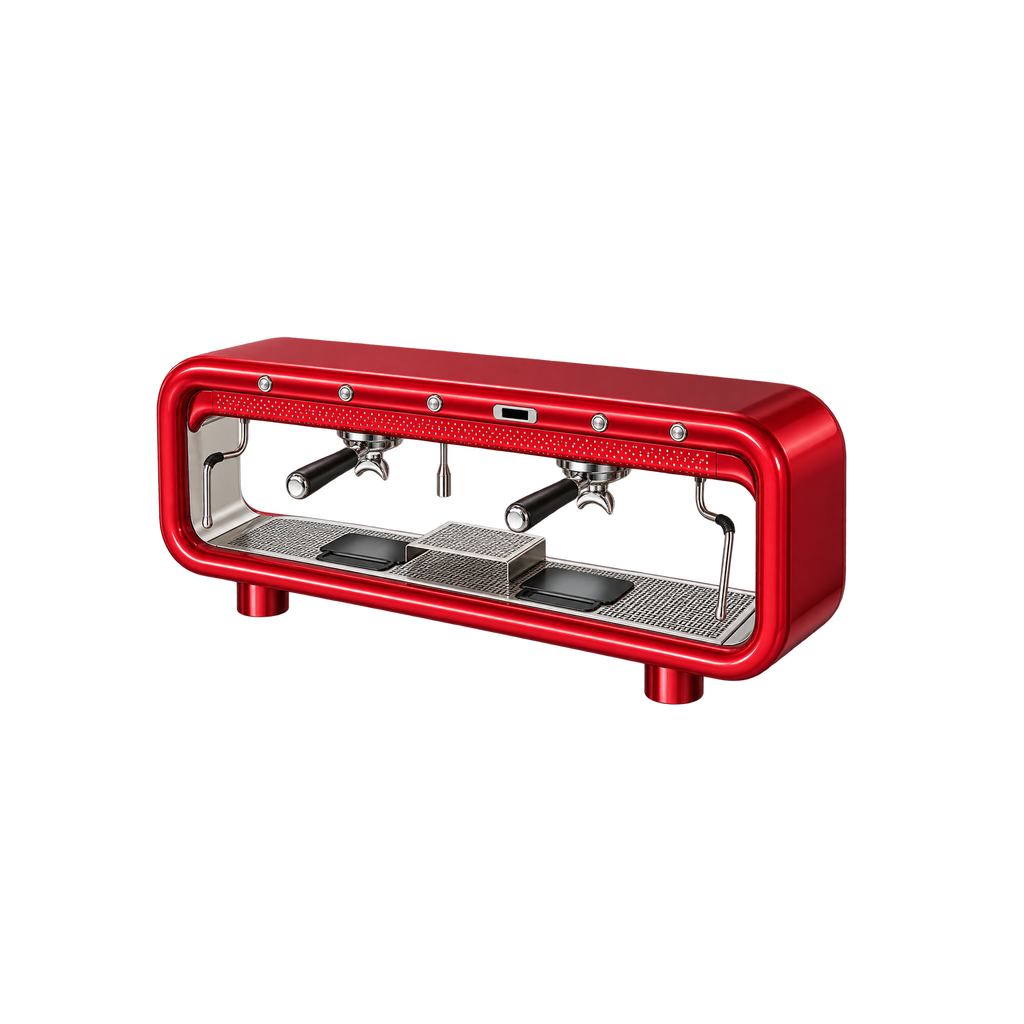 Aremde Nexus One Gravimetric — 2 Groups / Ruby Red; consistent elevated view, square transparent image