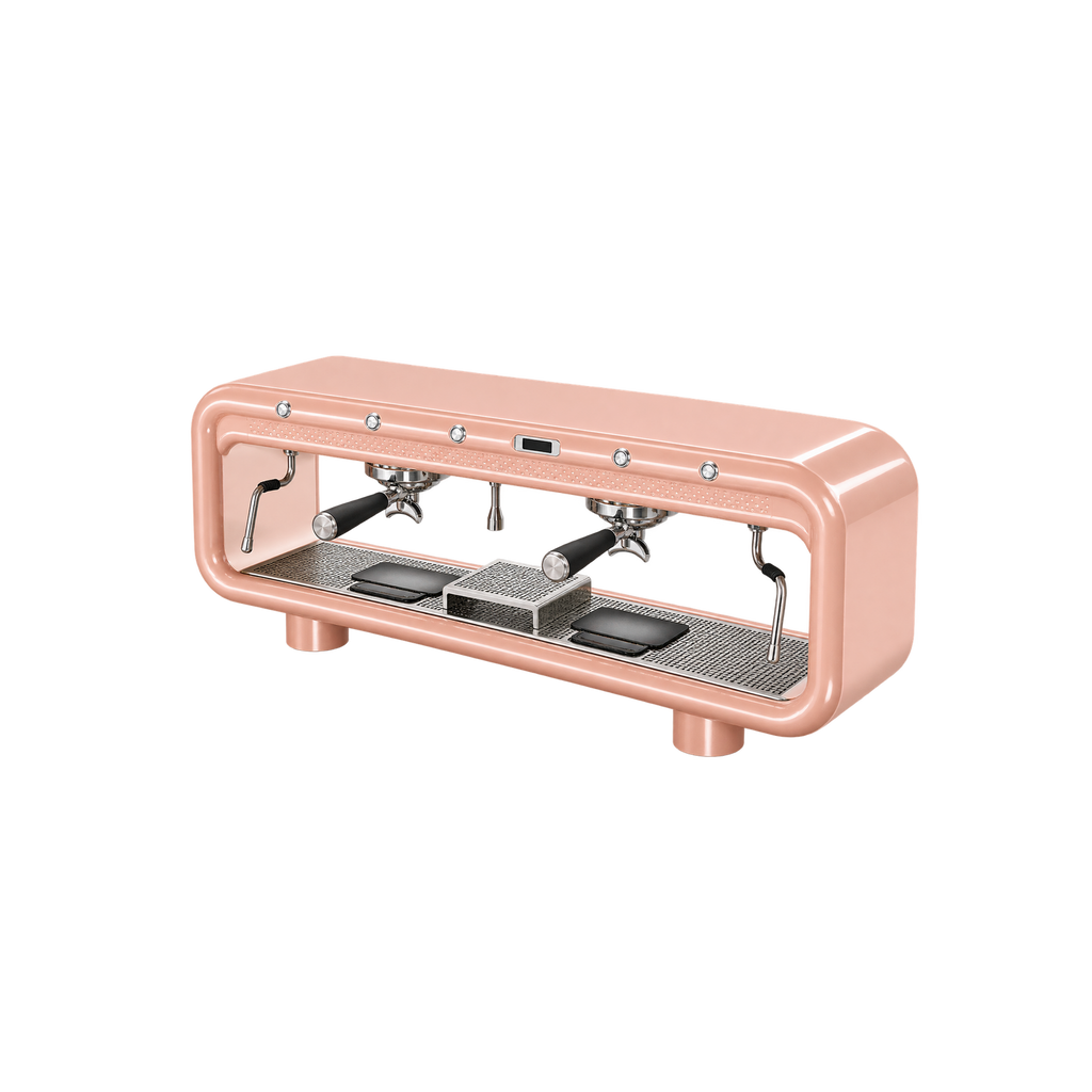 Aremde Nexus One Gravimetric — 2 Groups / Salmon Pink; consistent elevated view, square transparent image