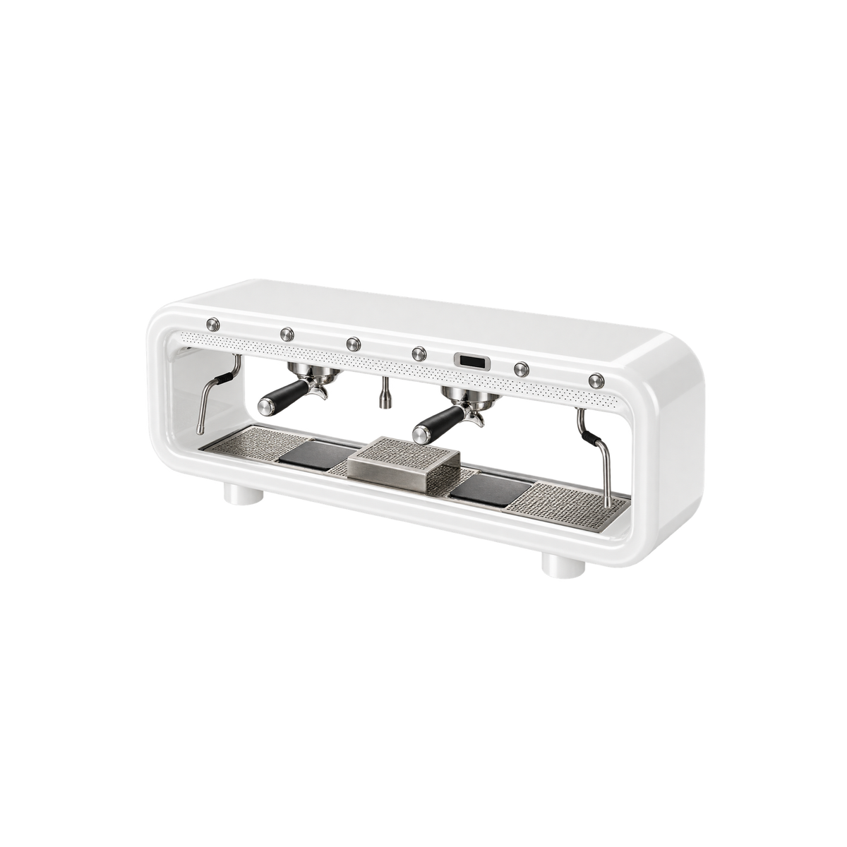 Aremde Nexus One Gravimetric — 2 Groups / Jasmin White; consistent elevated view, square transparent image