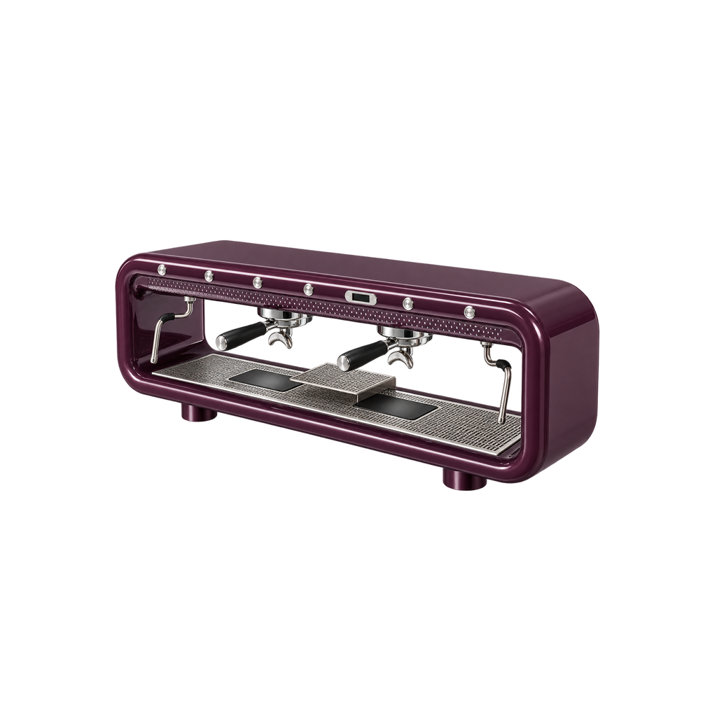 Aremde Nexus One Gravimetric — 2 Groups / Plum Purple; consistent elevated view, square transparent image