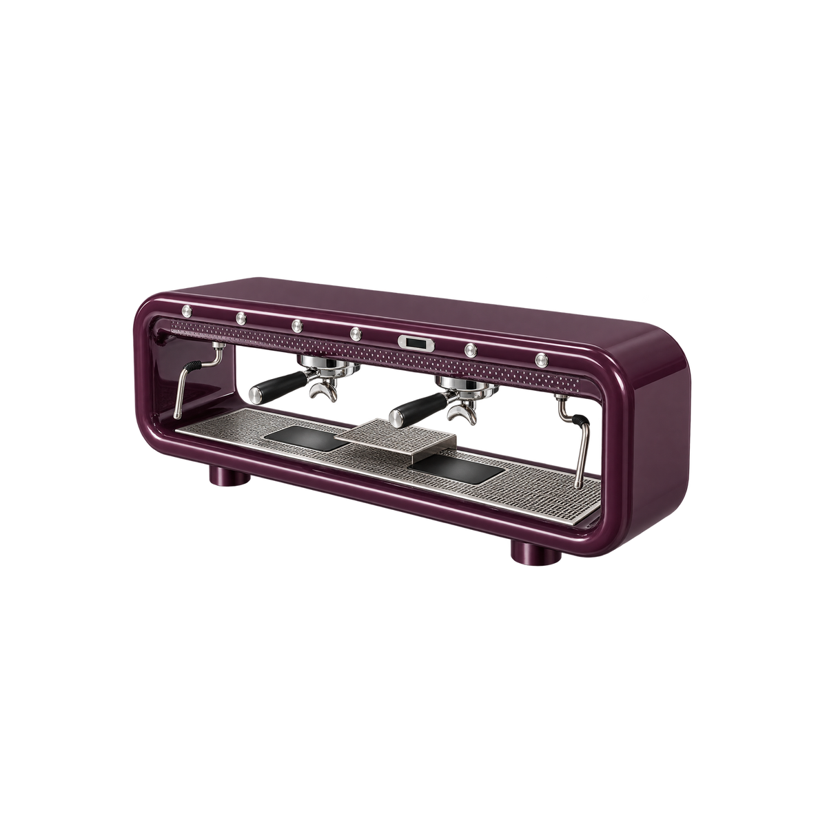 Aremde Nexus One Gravimetric — 2 Groups / Plum Purple; consistent elevated view, square transparent image