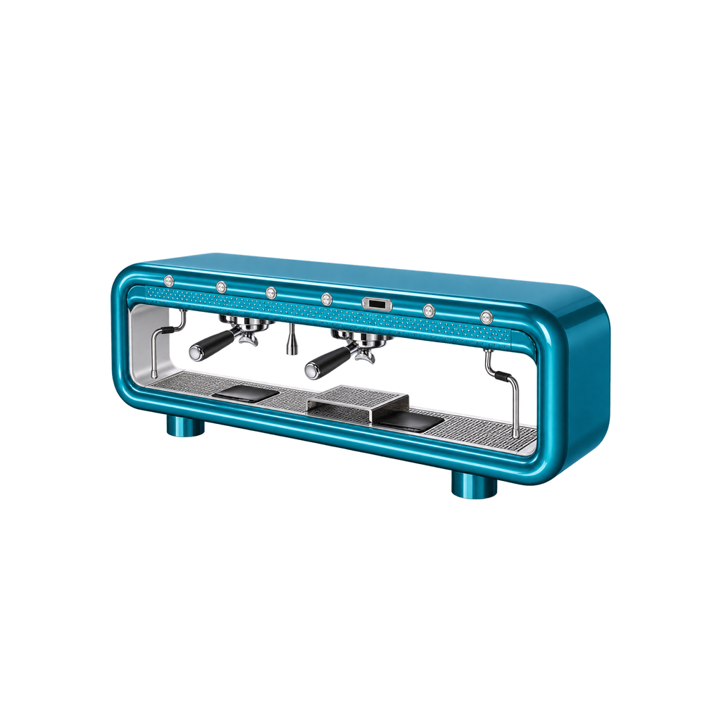 Aremde Nexus One Gravimetric — 2 Groups / Azure Blue; consistent elevated view, square transparent image