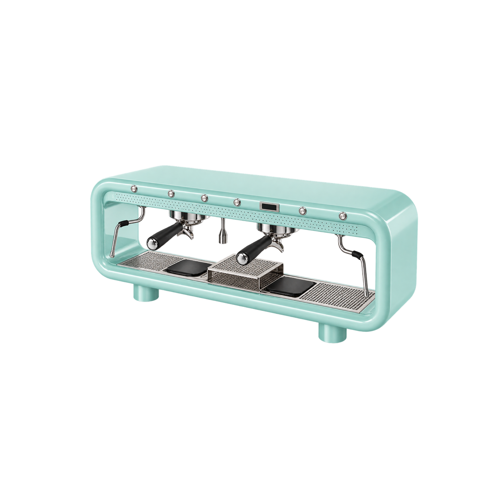 Aremde Nexus One Gravimetric — 2 Groups / Seafoam Green; consistent elevated view, square transparent image