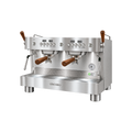 Ascaso Barista T Plus 1-3 Group — 2 Group / Steel; consistent elevated view, square transparent image