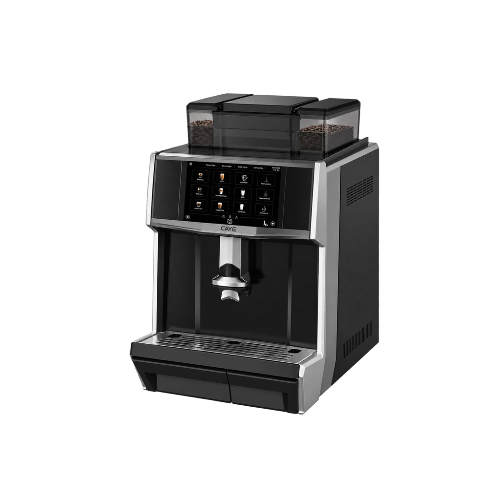 CAYE Smart X 1 MC – Compact Automatic Espresso Machine — Default Title; consistent elevated view, square transparent image