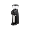 Compak R80 — Black; consistent elevated view, square transparent image