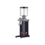 Eureka Drogheria 85 Coffee Grinder — Black; consistent elevated view, square transparent image