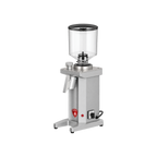 Eureka Drogheria 85 Coffee Grinder — Silver; consistent elevated view, square transparent image