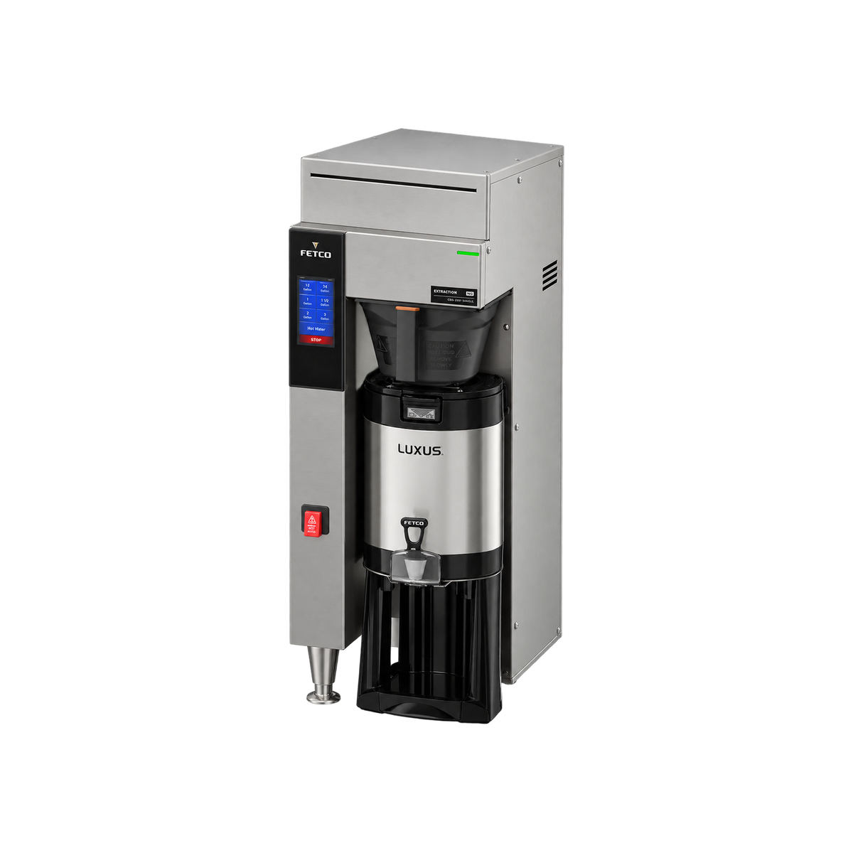 FETCO CBS 2251 NG Single Coffee Brewer – 1.5 Gallon Capacity — Default Title; consistent elevated view, square transparent image