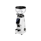 Fiorenzato AllGround Sense Coffee Grinder — White; consistent elevated view, square transparent image