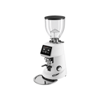 Fiorenzato F64 E Coffee Grinder — White; consistent elevated view, square transparent image