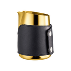 Barista Space Pitcher 450ml Handless — Golden; consistent elevated view, square transparent image