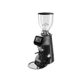 Fiorenzato Grinder F64 E Coffee Grinder — Black; consistent elevated view, square transparent image