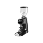 Fiorenzato Grinder F64 E Coffee Grinder — Black; consistent elevated view, square transparent image