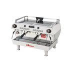 La Marzocco GB5 S Espresso Machine — 2 Group; consistent elevated view, square transparent image