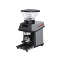 La Marzocco Pico Grinder — Satin Grey; consistent elevated angle, square transparent image