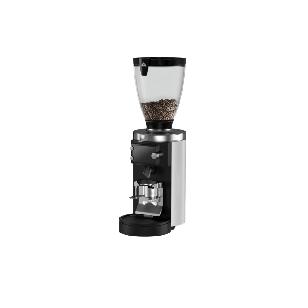 Mahlkonig E65S GBW — White; consistent elevated view, square transparent image