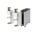 Marco SP9 Twin Set Coffee Brewers — White; consistent elevated view, square transparent image