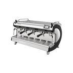 Nuova Simonelli Aurelia Wave 3 Group Volumetric — Black; consistent elevated view, square transparent image