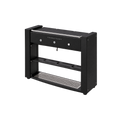 Poursteady PS1 – 3-Cup Automated Coffee Brewer — Black; consistent elevated view, square transparent image