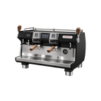Rancilio Specialty RS1 — 2 Group / Black / With; consistent elevated view, square transparent image