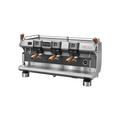 Rancilio Specialty RS1 — 3 Group / Steel / With; consistent elevated view, square transparent image