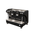 Reneka Life Touch Dual Latte Art — 2 Group; consistent elevated view, square transparent image