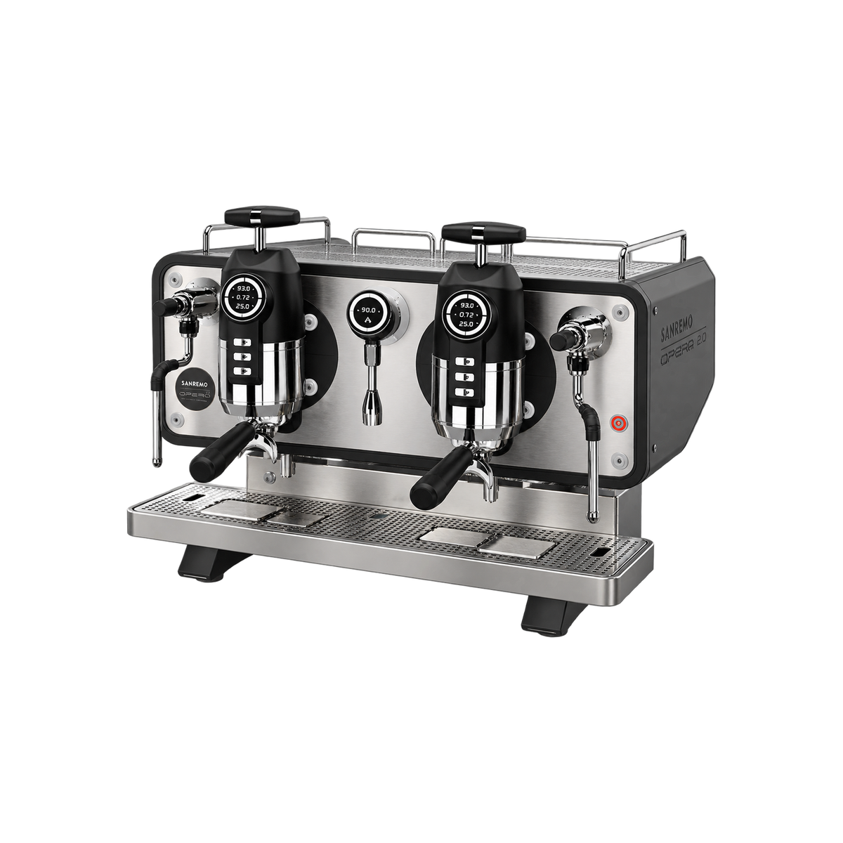Sanremo Opera 2.0 — 2 Group / Steel; consistent elevated view, square transparent image