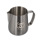 Barista Space Pitcher 600ml — San Black; consistent elevated view, square transparent image