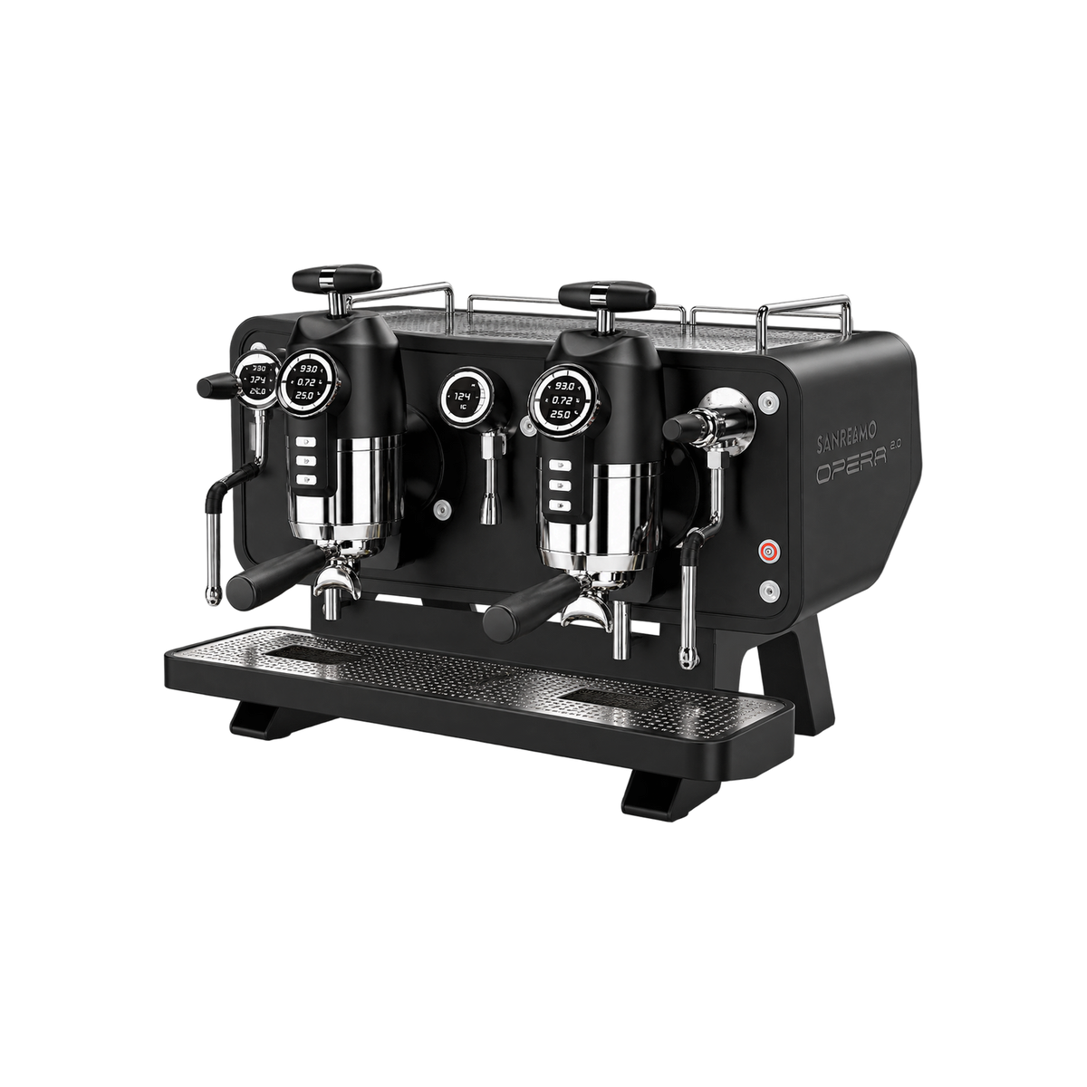 Sanremo Opera 2.0 — 2 Group / Black; consistent elevated view, square transparent image