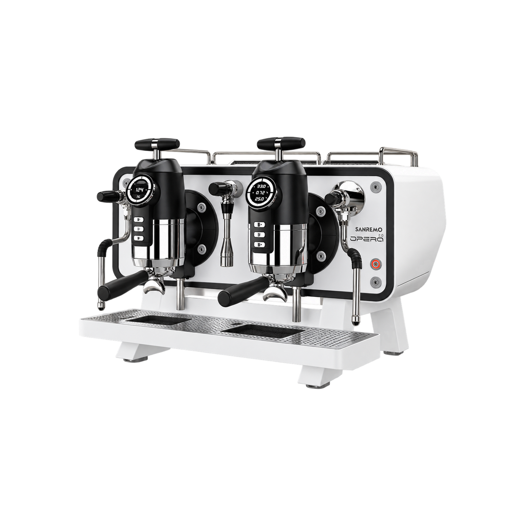 Sanremo Opera 2.0 — 2 Group / White; consistent elevated view, square transparent image