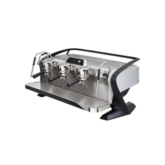Slayer Steam EP Espresso Machine — Standard / 3 Group, Anodized Aluminum / 3 Group; consistent elevated view, square transparent image