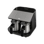 BEKO Turkish Coffee Machine Double Pot TKM8961A (INOX) — product view on transparent background