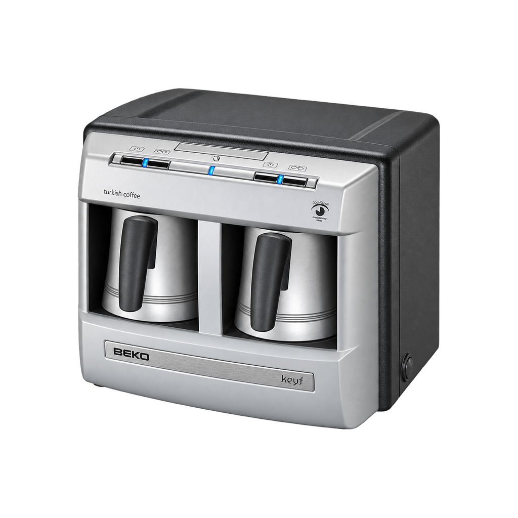 Beko Turkish Coffee Machine – Automatic Coffee Maker — product view on transparent background