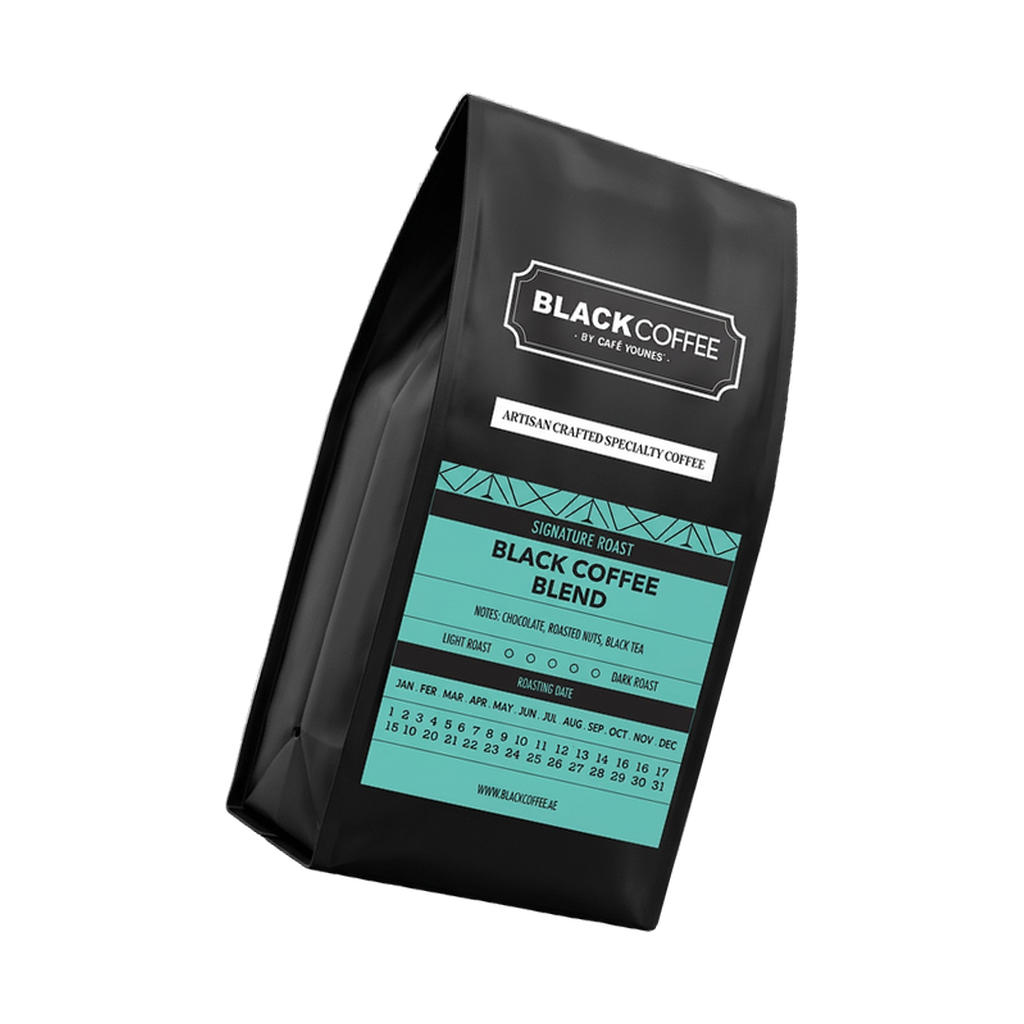 Black Coffee Blend rotated transparent hero image