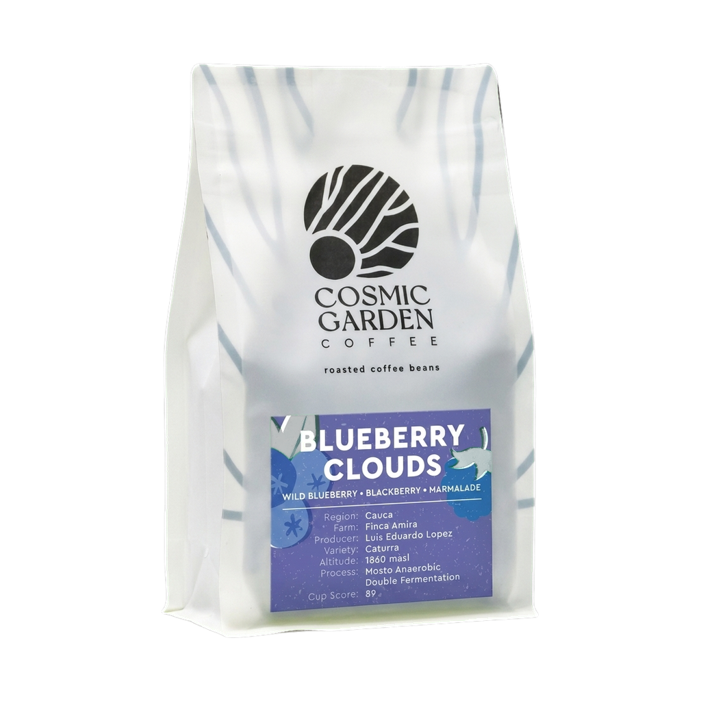 Blueberry Clouds — upright transparent coffee hero
