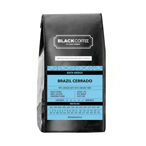 Brazil Cerrado — upright transparent coffee hero