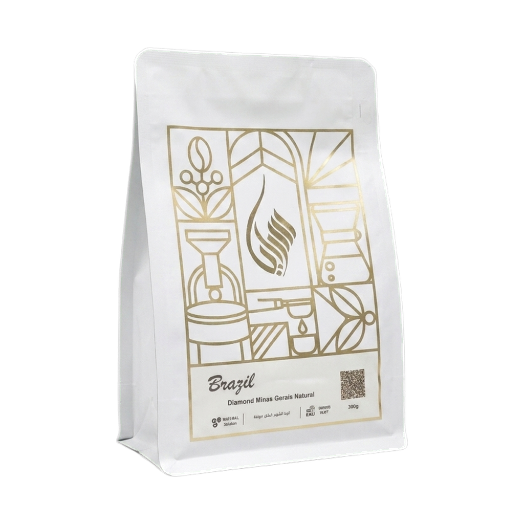 Brazil - Diamond Minas Gerais Natural — upright transparent coffee hero