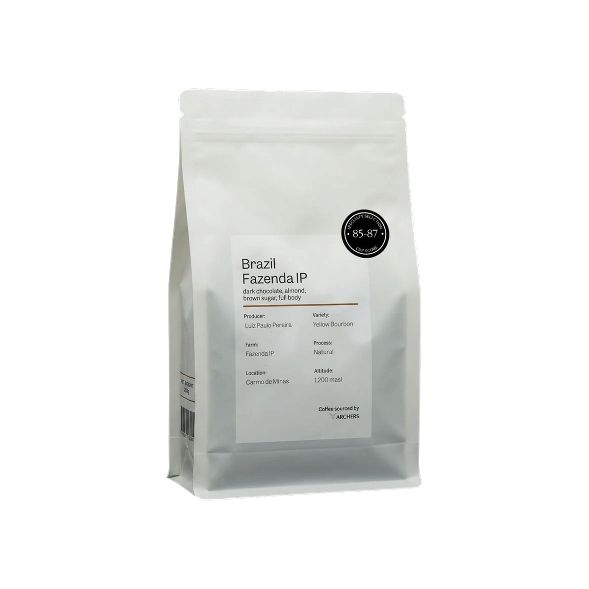 Brazil - Fazenda IP — square product photo with transparent padding