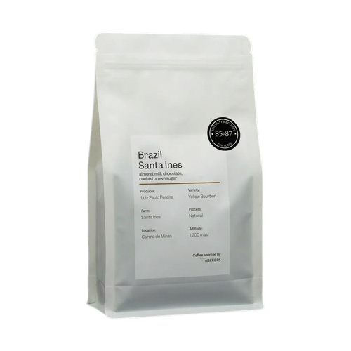 Brazil - Santa Ines — upright transparent coffee hero